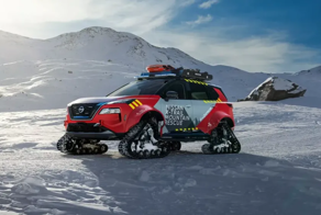 Из Nissan X-Trail сделали гусеничную скорую помощь для горных районов