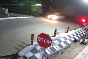 Трагедия на ЖД переезде в Узбекистане