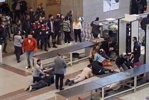 Вооружённое нападение на здание суда в Стамбуле попало на видео