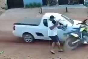 Отец вовремя среагировал и спас своего ребенка