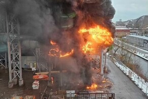 В Швеции взорвался новый аквапарк прямо на глазах у прохожих