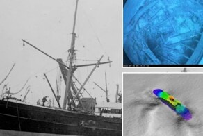 Найдено судно, исчезнувшее с экипажем 120 лет назад