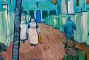 Ожившие картины Ван Гога