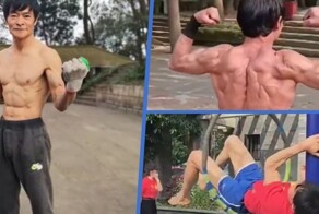 70-летний китаец делится секретом впечатляющей физической формы