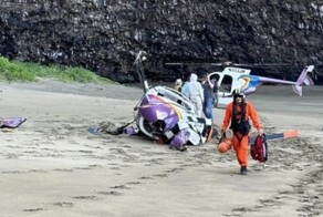 Жёсткая посадка вертолёта на Гавайях попала на видео