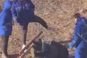 Бригада скорой помощи отпинала спящего на скамейке мужчину и попала под проверку