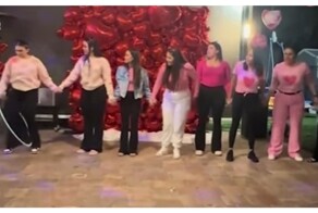 Забавный конкурс с обручем