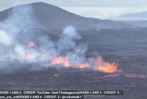 В Исландии эвакуировали город из-за извержения вулкана