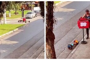 Необычный курьер в Бразилии