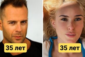 Назад в прошлое: как выглядят знаменитости и их дети в одном возрасте