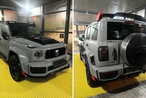 В России начали переделывать китайские Tank 300 в "Гелики" Brabus G 63