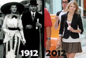 Что было сделано за сто лет? (12 фото)