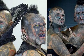 Пара, одержимая модификациями тела: "Люди думают, что мы из ада"