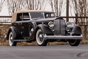 Раритетный довоенный Packard V12 выставили на торги