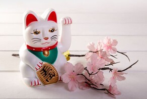 Откуда взялся котик с лапкой - манэки-нэко