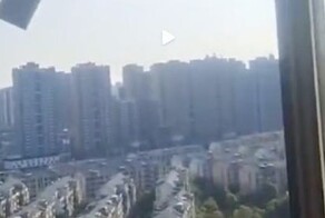 В Китае ветер унёс спящих людей из многоэтажного дома