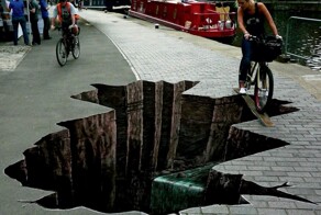 20 удивительно реалистичных 3D-иллюзий и уличных картин, которые поразят до глубины души