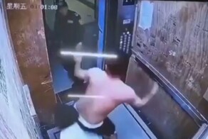 В Китае охранник спас девушку, а затем избил её агрессивного мужа