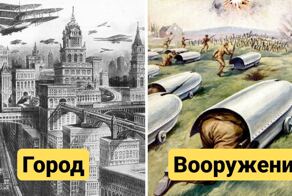 Как жители 20 века представляли будущее: изображения городов, моды и технологий