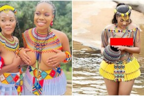 Как одеваются женщины народа Зулу в Африке