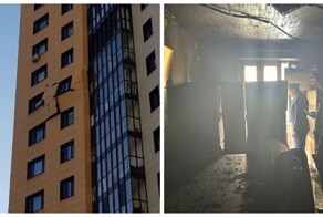 В Химках фасад дома проломило взрывом холодильника