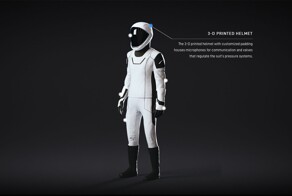 Компания SpaceX показала свой скафандр для выхода в открытый космос
