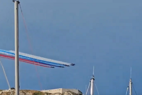 Флаг России над территорией НАТО