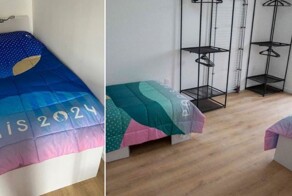 Интима не будет: в Париже для олимпийцев поставили картонные кровати