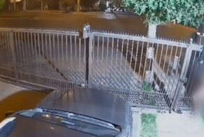 Грабительницу поймали со спущенными штанами после того, как она застряла на заборе