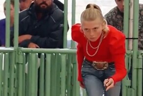 Что тут происходит? В сети завирусилось видео с выставки свиней из Техаса