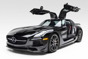 Ставки за AMG SLS Black Series подошли к миллиону долларов, но владелец передумал продавать автомобиль