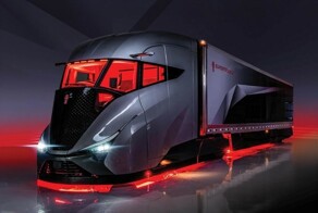 Американцы показали прототип гибридного тягача будущего