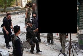 Самодельный гранатомет сирийских повстанцев (4 фото)