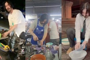 В Таиланде нашли двойника Киану Ривза