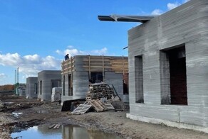 Целый посёлок напечатали на 3D-принтере в Татарстане