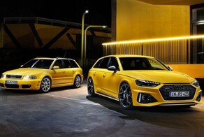 AUDI представила юбилейный лимитированный универсал Audi RS 4 Avant