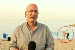 Грабитель сорвал украшение с женщины в прямом эфире