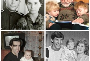 Интересные семейные снимки известных людей