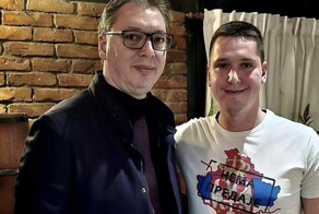 Английские ультрас напали на сербских болельщиков, но среди них был сын Вучича с личной охраной