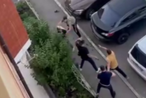 В Подмосковье драка со стрельбой попала на видео