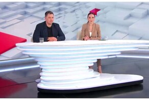 Стол ведущих украинского телеканала попытался покинуть студию