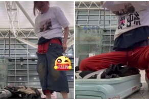 Туристка надела несколько килограммов одежды ради экономии