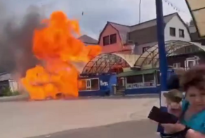 В Подмосковье взорвалась палатка с шаурмой