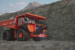 Японская компания Hitachi создала электрический самосвал