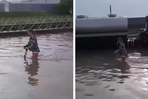 Подводный электросамокат?