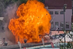 Мощным взрывом газового оборудования закончились празднества в Португалии