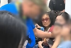 Дедушка напал на девушку в метро из-за её отказа уступить место
