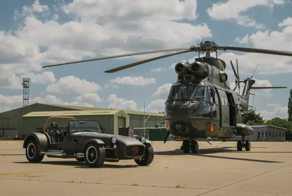 Уникальный родстер Caterham RAF 360 из деталей списанного вертолёта выставят на аукцион