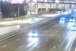 Смертельный номер - движение задним ходом на МКАДе