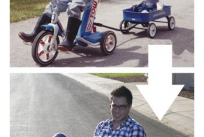 Новый стиль фотографий Тогда и Сейчас (6 фото)